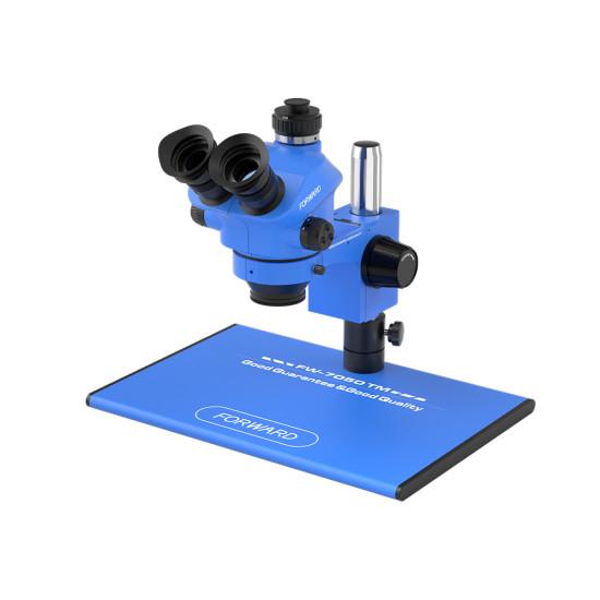 Forward FW-7050-TM Trinocular Stereo Microscope 7X-50X Zoom with CTV Camera & LED Light | Gsm Bazaar