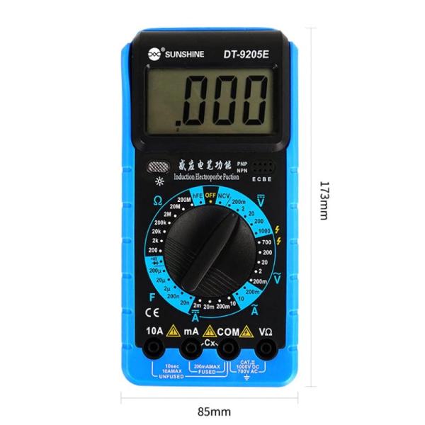 Sunshine DT9205E Digital Multimeter