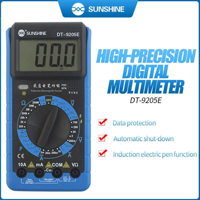 Sunshine DT9205E Digital Multimeter