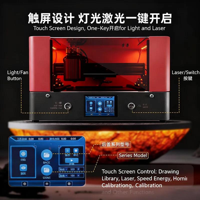 YCS Divine Dragon Mini Laser Machine – Fast Rear Cover & Bracket Removal