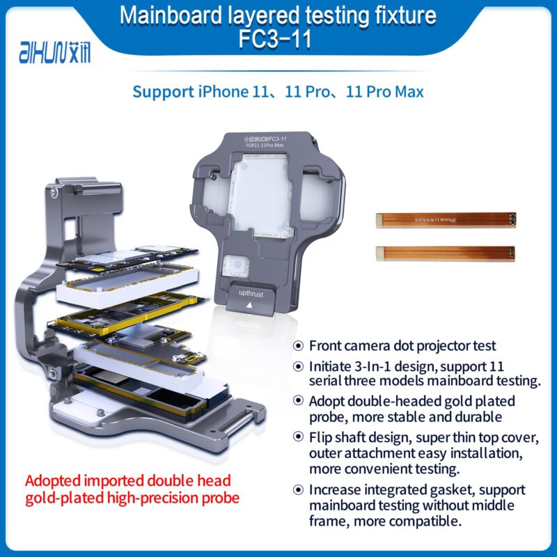 Aixun Mainboard layered testing fixture FC3-11 for 11/11PRO/11PROMAX